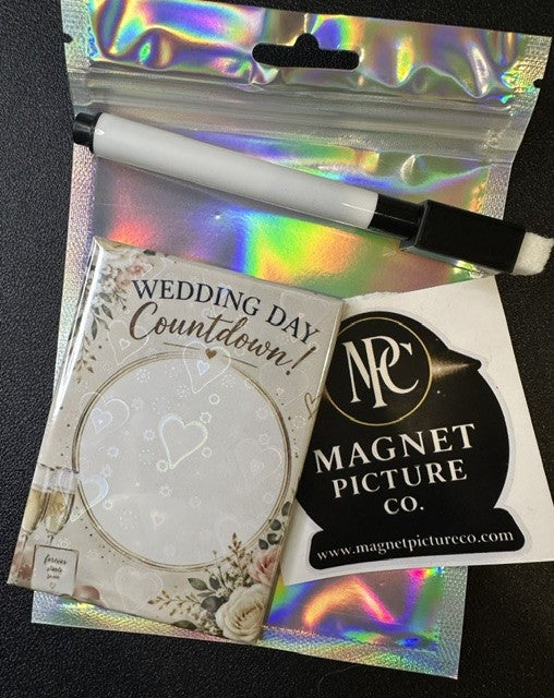 Countdown Magnets 2 x 2" & 2.5 x 3.5"