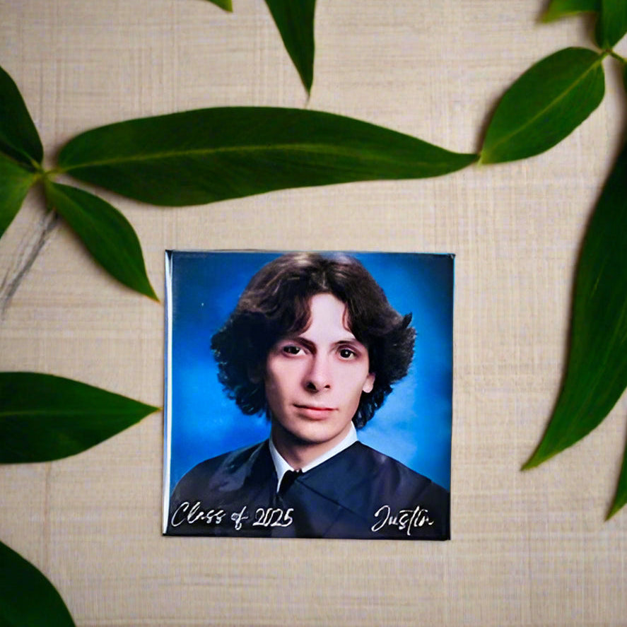 Graduate/school - 2 x 2 Custom Photo Magnet