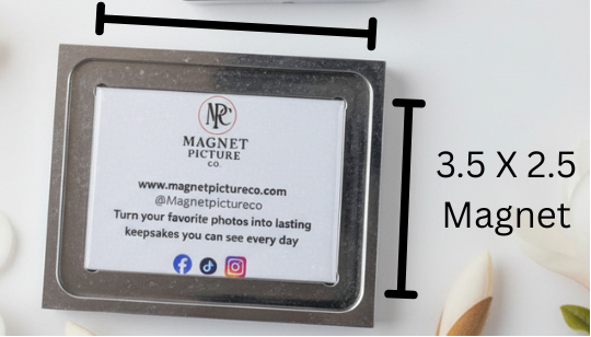2.5 x 3.5 Custom Photo Magnets - Rectangle