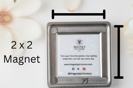 2"x 2" Custom Photo Magnets - Square