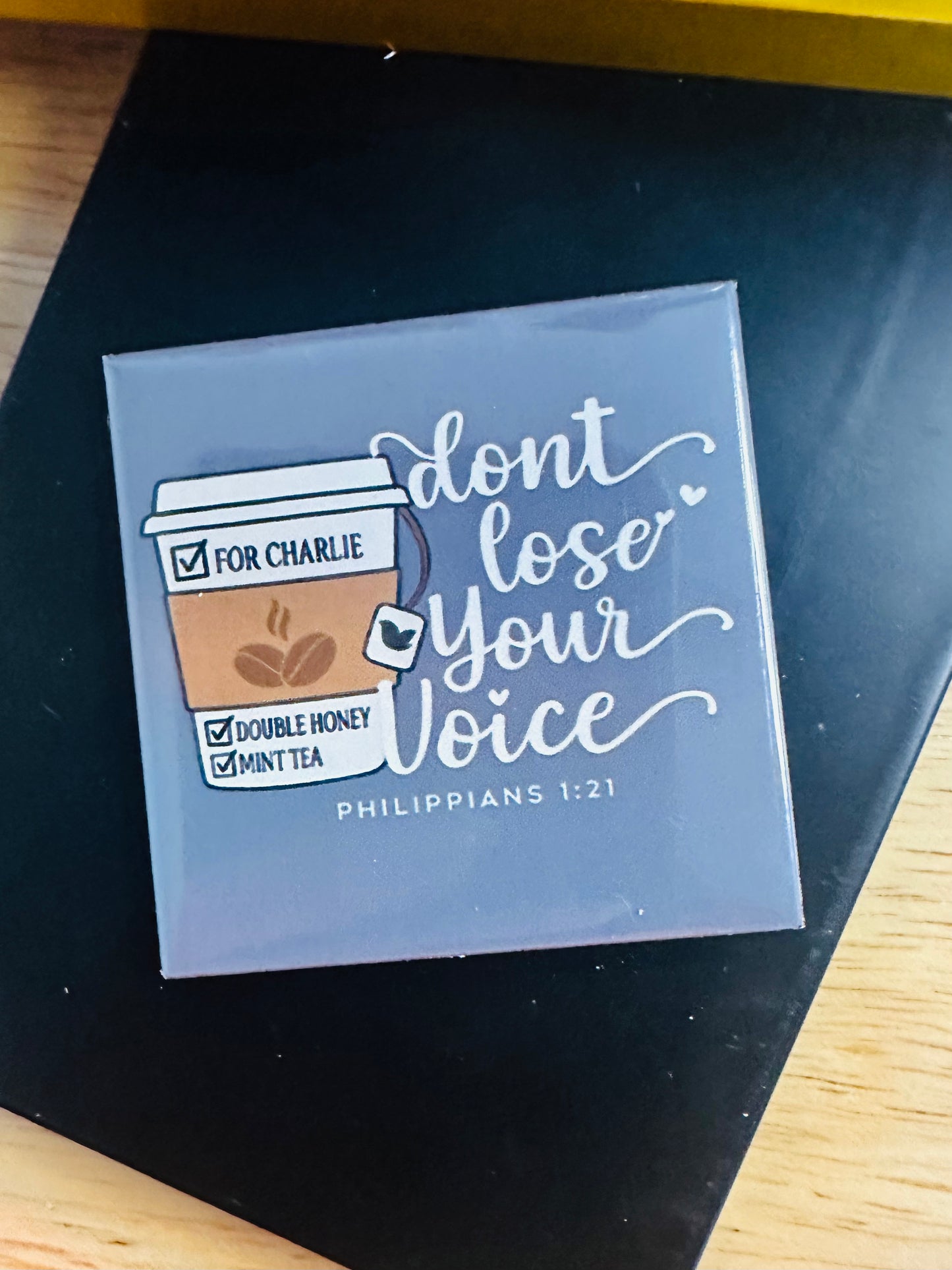 2 x 2 Magnets with images - For Charlie