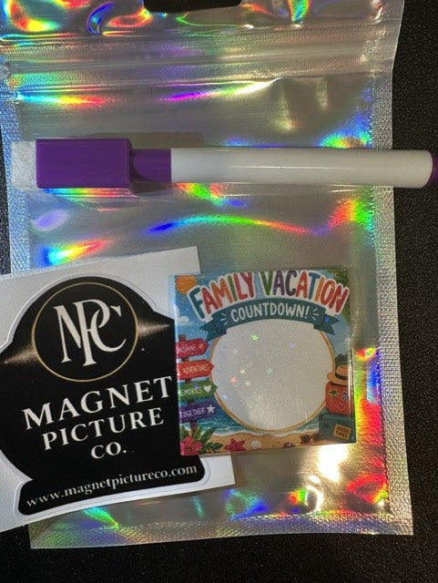 Countdown Magnets 2 x 2" & 2.5 x 3.5"