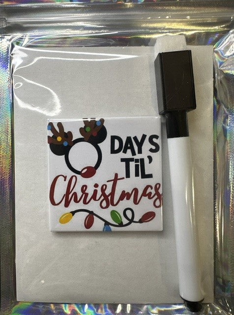 Countdown Magnets 2 x 2" & 2.5 x 3.5"