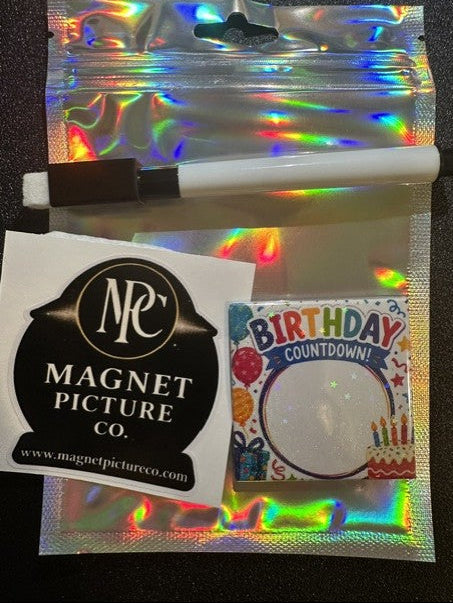 Countdown Magnets 2 x 2" & 2.5 x 3.5"